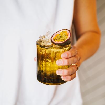 Reed Glass Tumbler