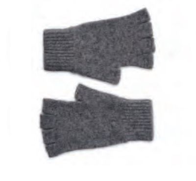 Iona Plain Half Finger Glove
