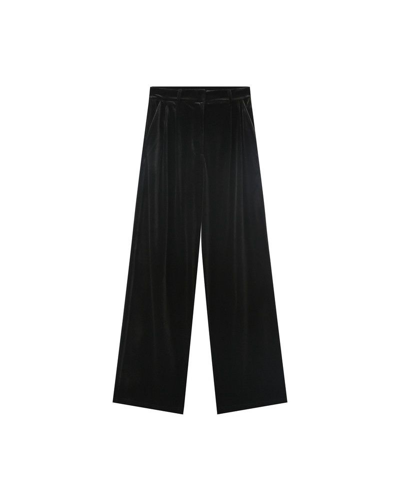 Olive Trousers, Colour: Black, Size: Small