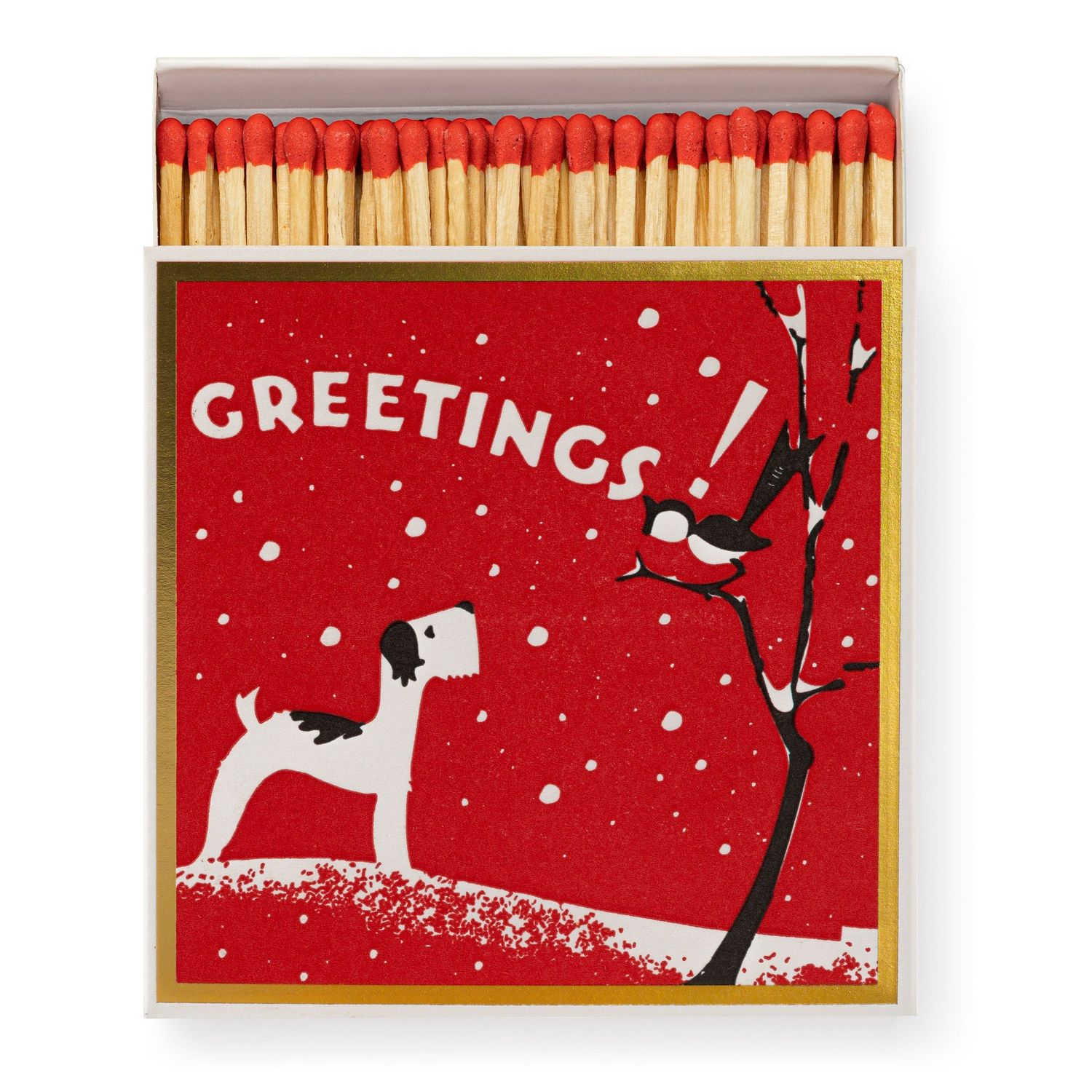 Winter Greetings! Match Box
