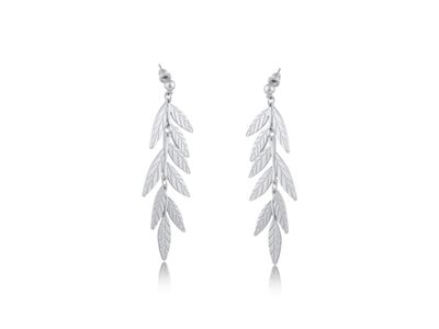 Freya Long Leaf Earring