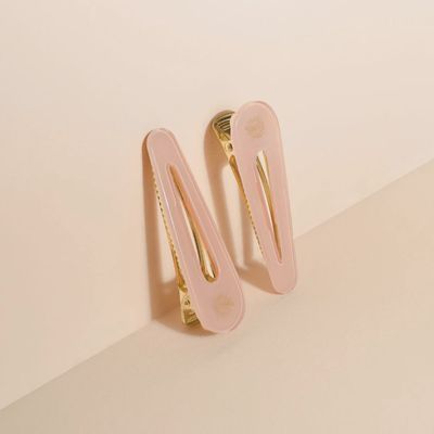 Sugared Pink Barrettes