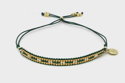 Starshine Emerald Friendship Bracelet