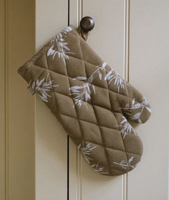 Mustard Olive Grove Oven Glove