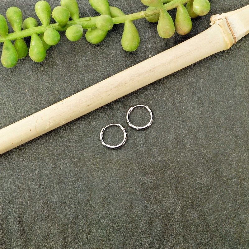 Steel Mini Creole, Size: 8mm