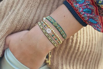 Starshine Emerald Friendship Bracelet