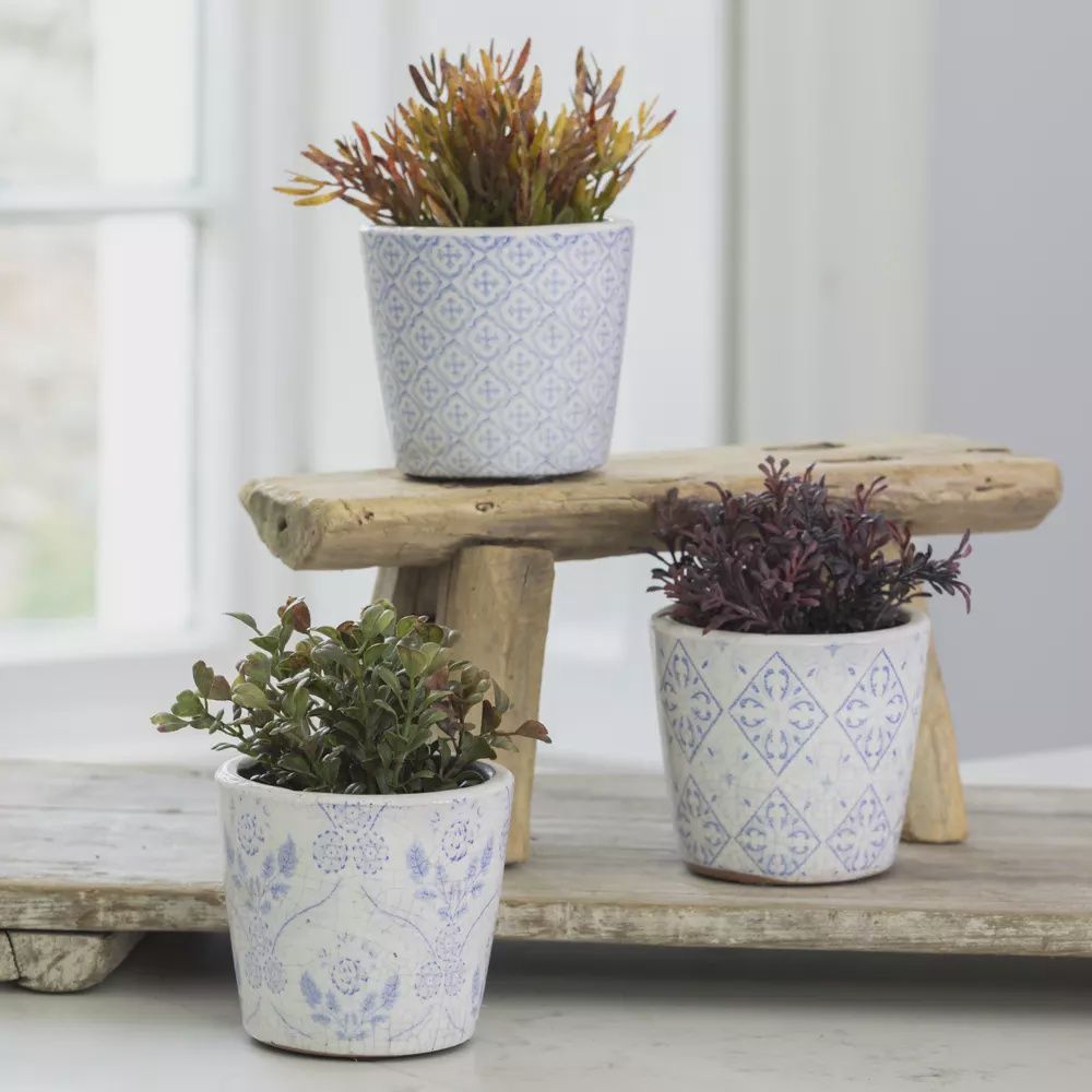 Mini Old Style Dutch Pot, Colour: Powder Blue