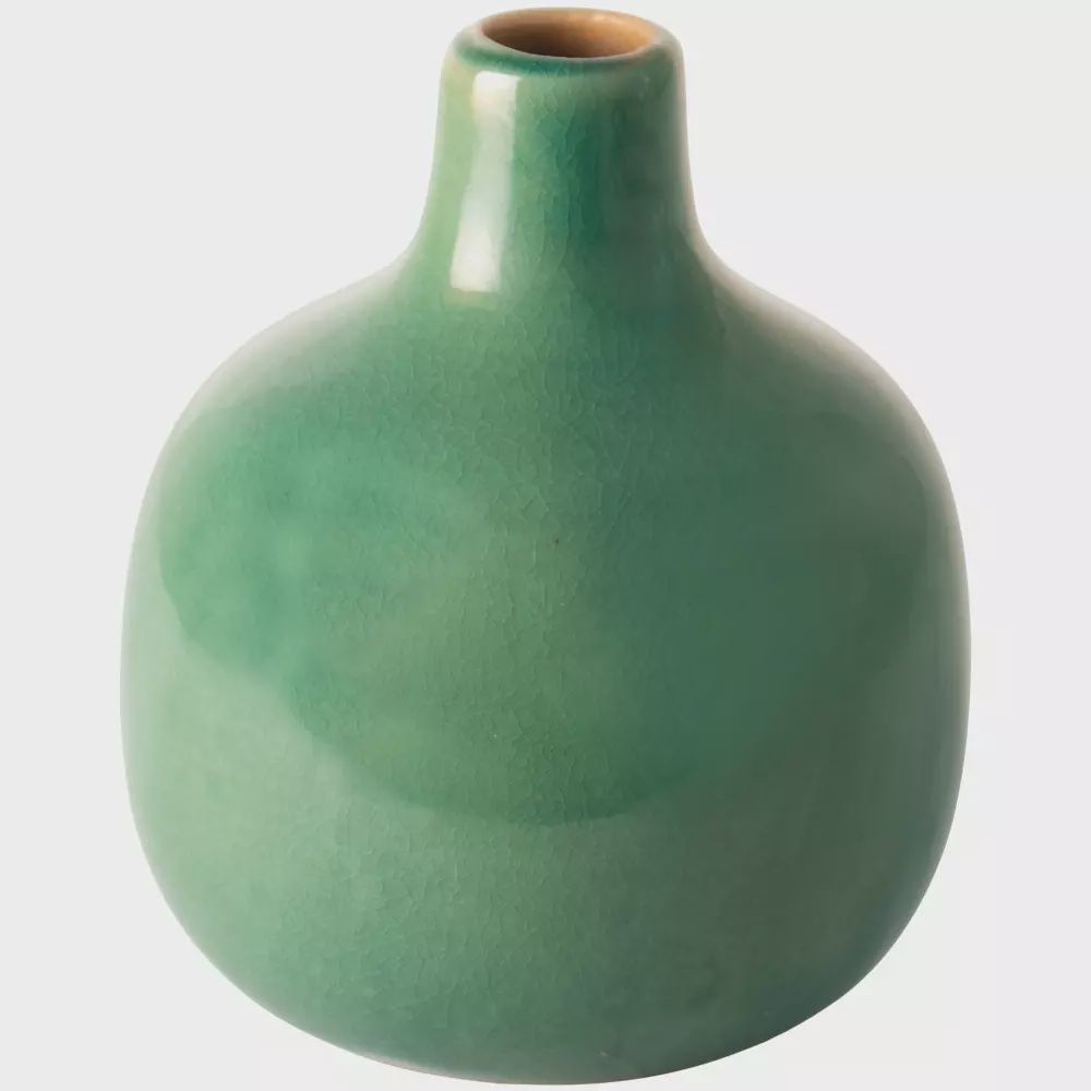 Jade Green Stem Vase