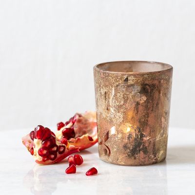 Small Leaves Votive Holder