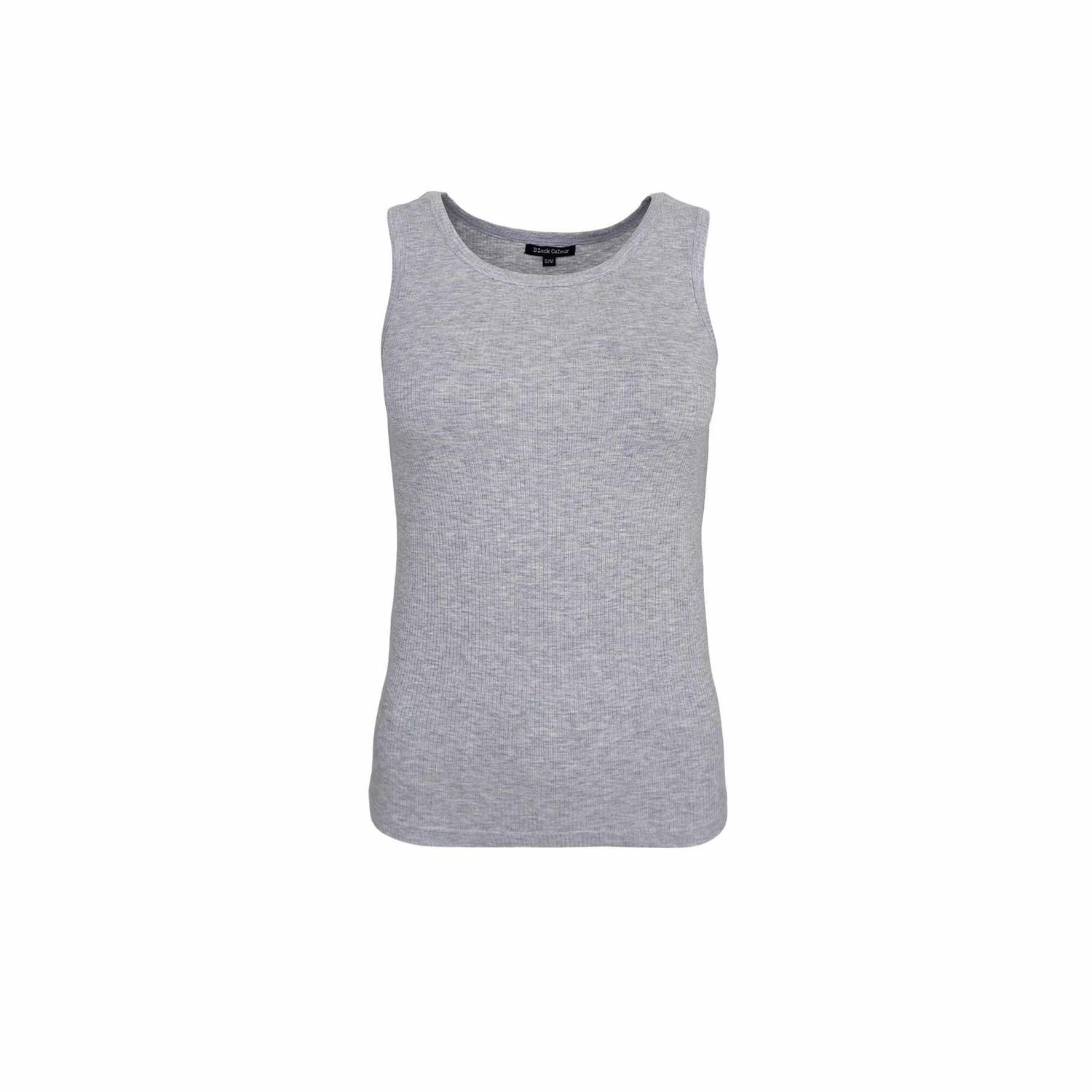 Tea Tank Top, Colour: Grey Melange, Size: Small