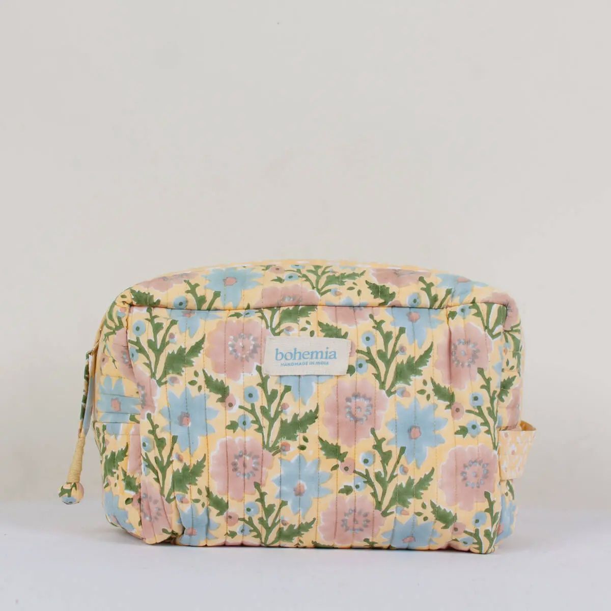 Buttermilk Floribunda Washbag
