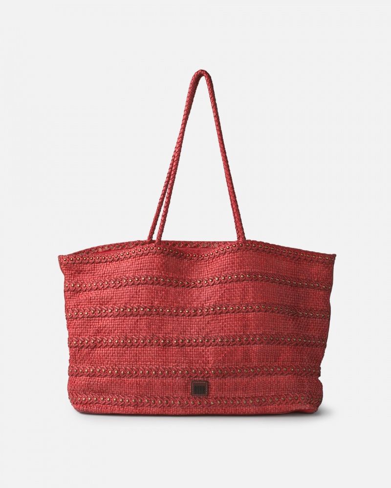 Etna Shoulder Bag, Colour: Coral