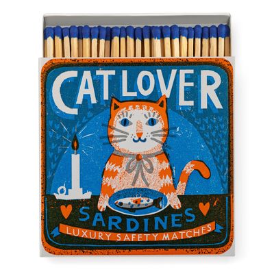 Cat Lover Sardines Match Box
