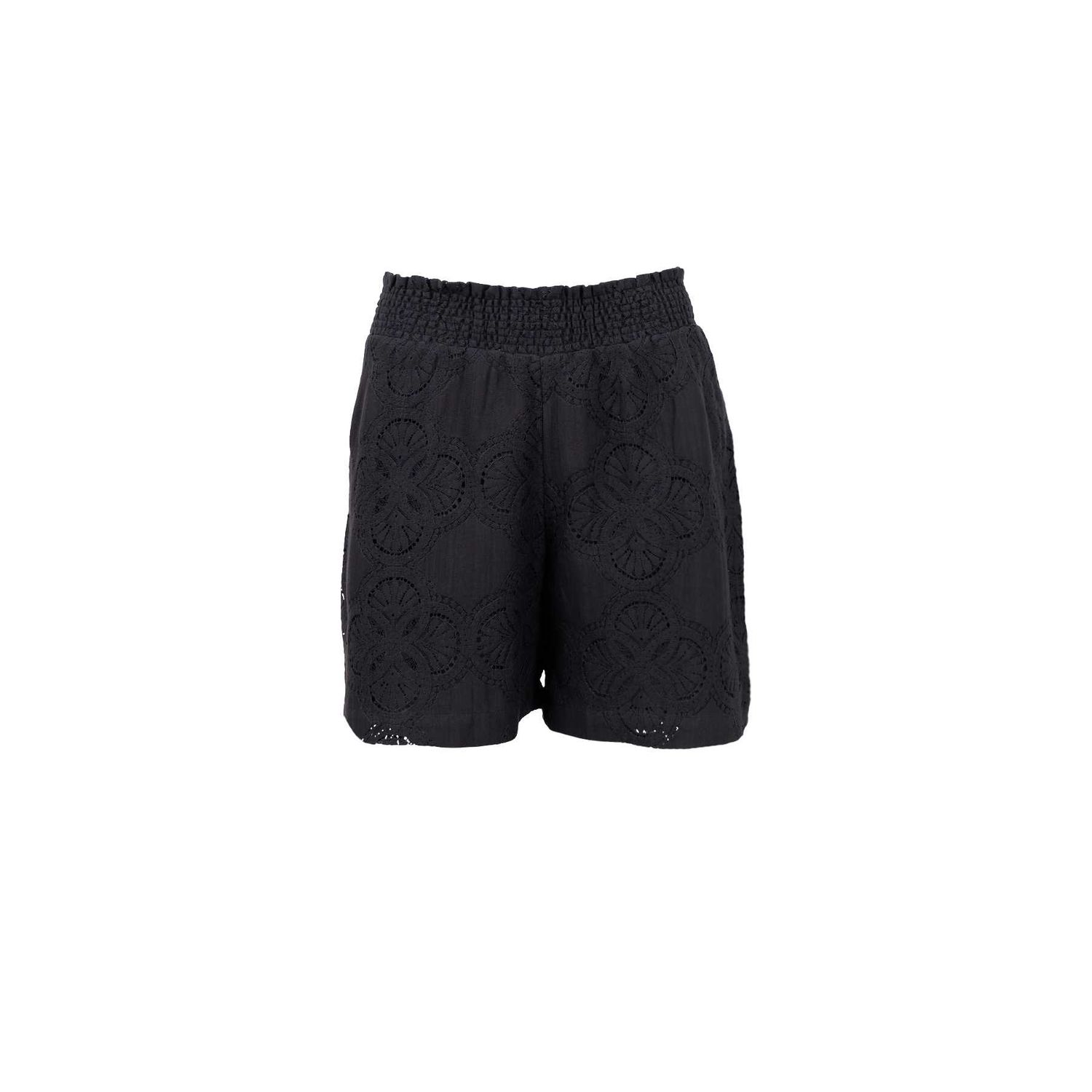 Milos Lace Shorts, Size: S/M, Colour: Black