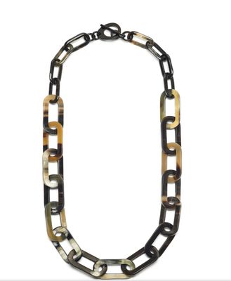 Large Rectangle Link Necklace