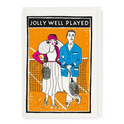 Anyone For Tennis Card