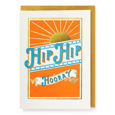 Hip Hip Hooray Card