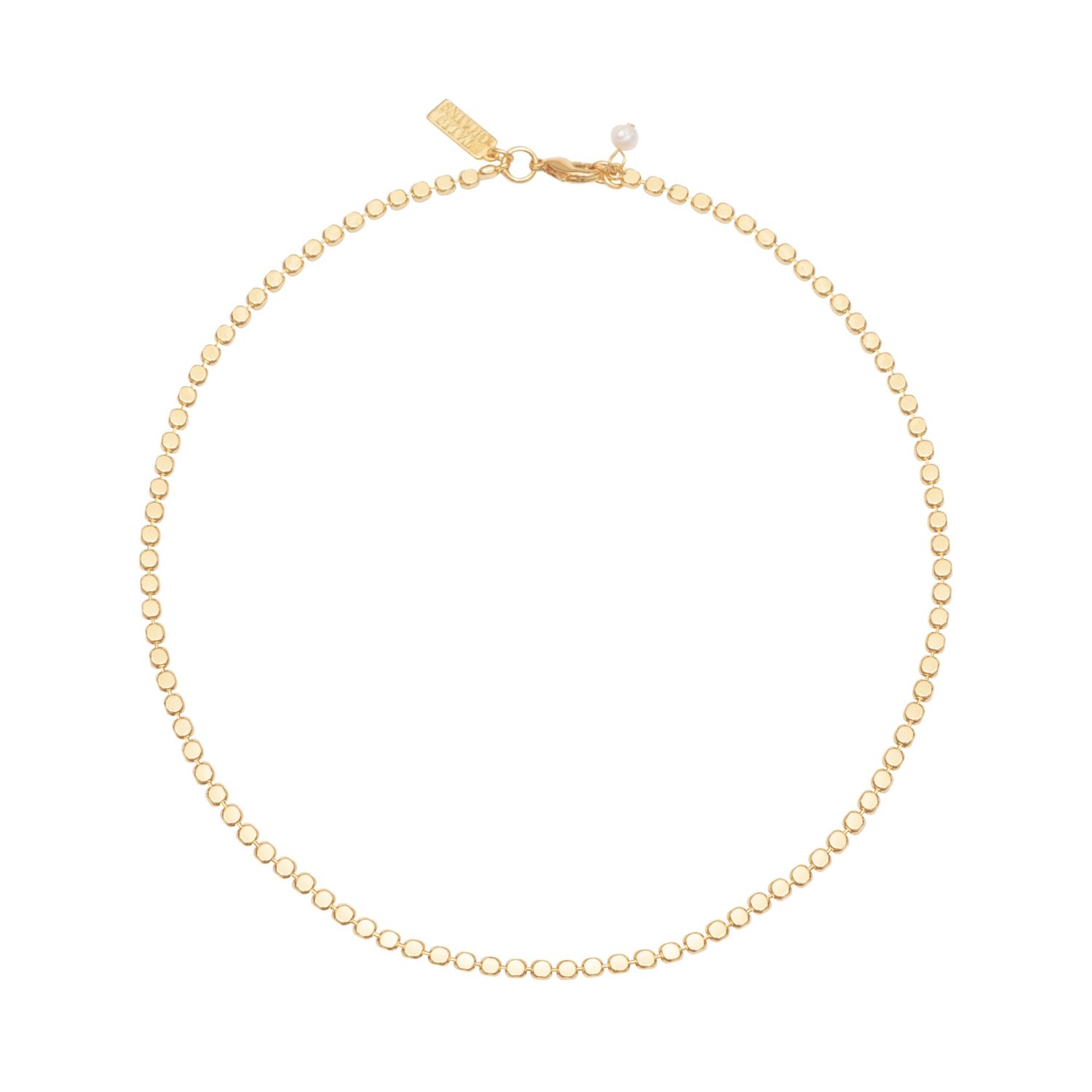 Dot Chain Gold Choker