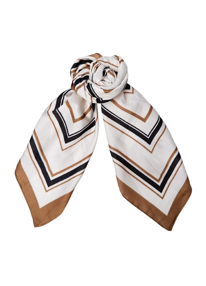 Felicity Mini Scarf, Colour: Lt. Brown