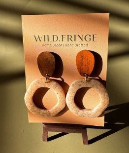 Maud Earrings, Colour: Botanical