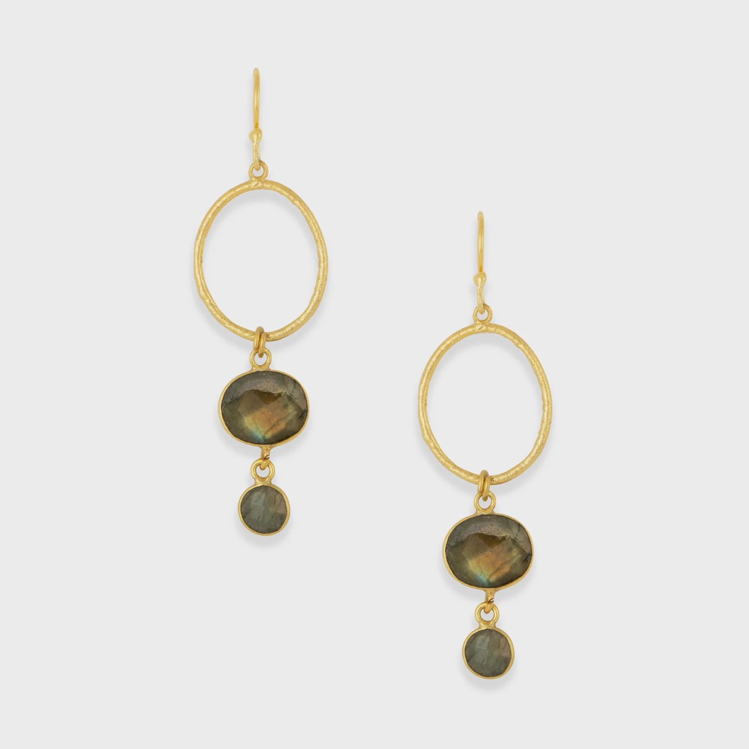 Cadiz Labradorite Earrings
