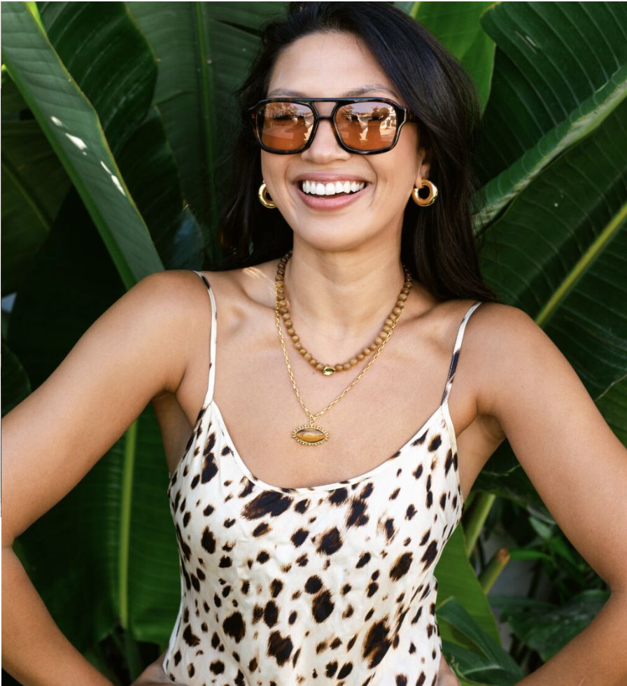 Brown Tokyo Choker