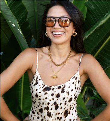 Brown Tokyo Choker