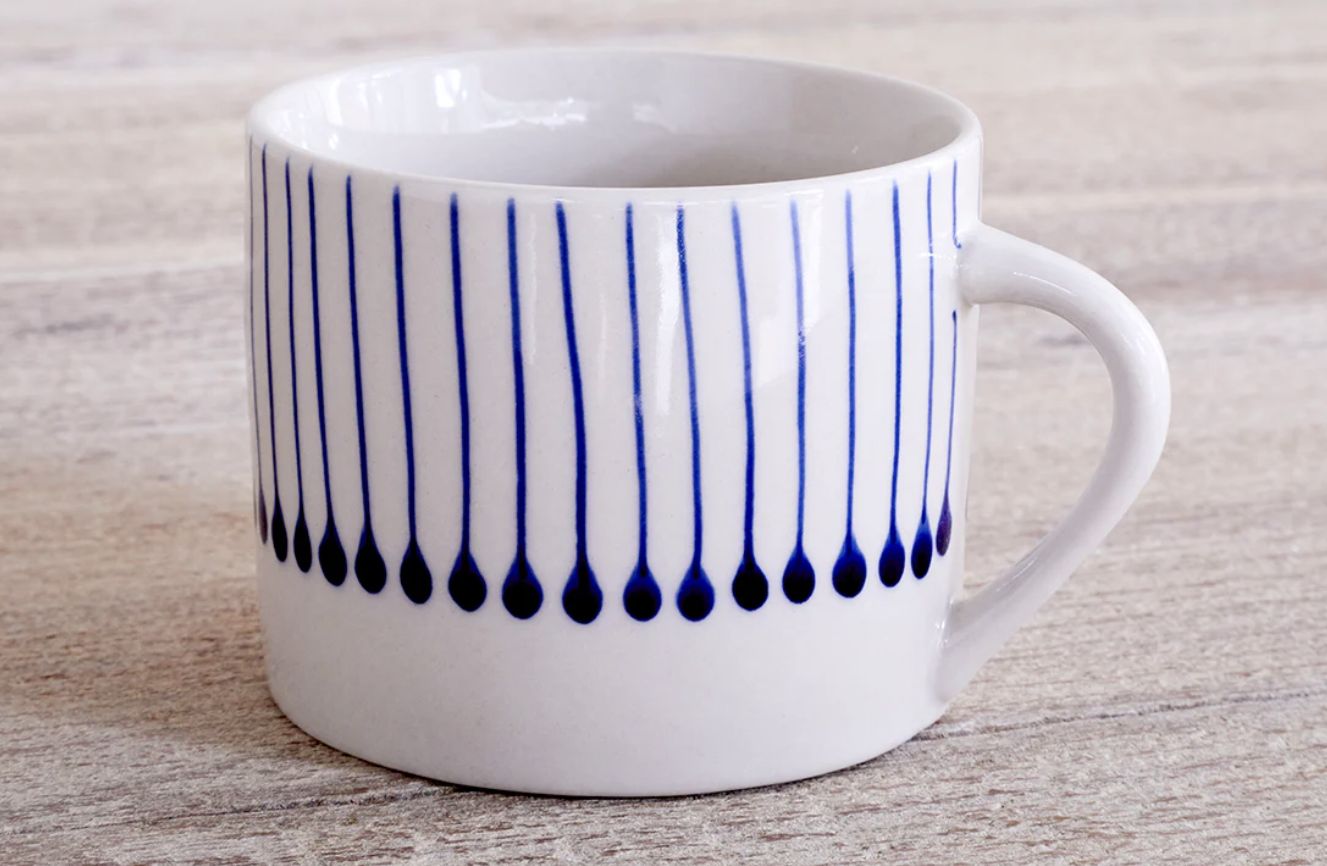 Iba Indigo Large Mug