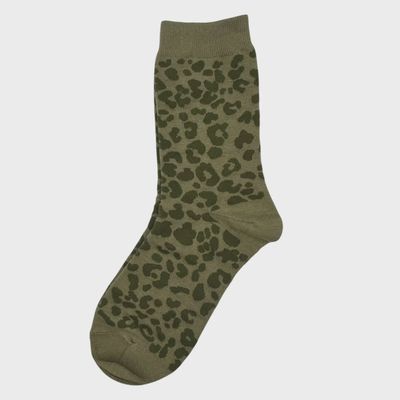 Ivy Leopard Socks