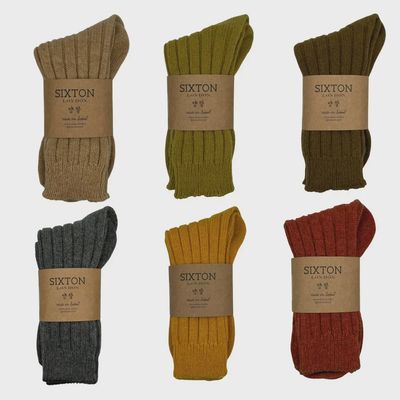 Sofia Cashmere Blend Socks/One Size