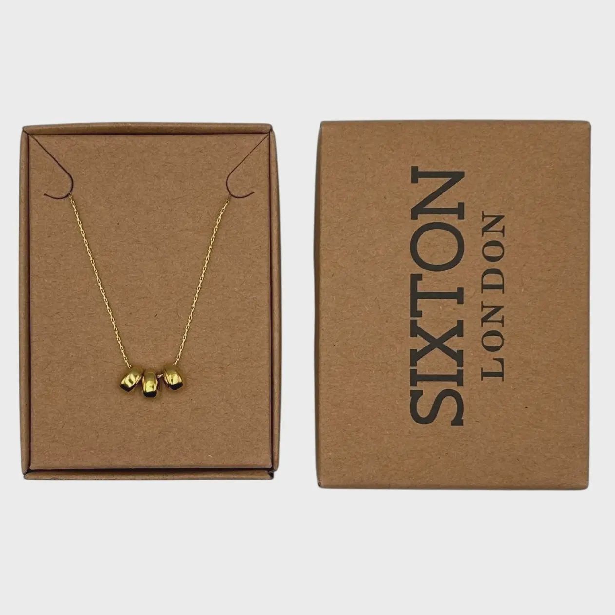 Gold Bean Necklace