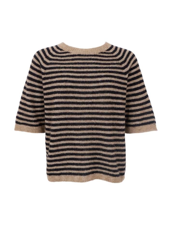 Dell Striped Jumper, Colour: Black, Size: S/M
