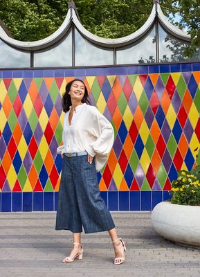 Box Culotte Pant