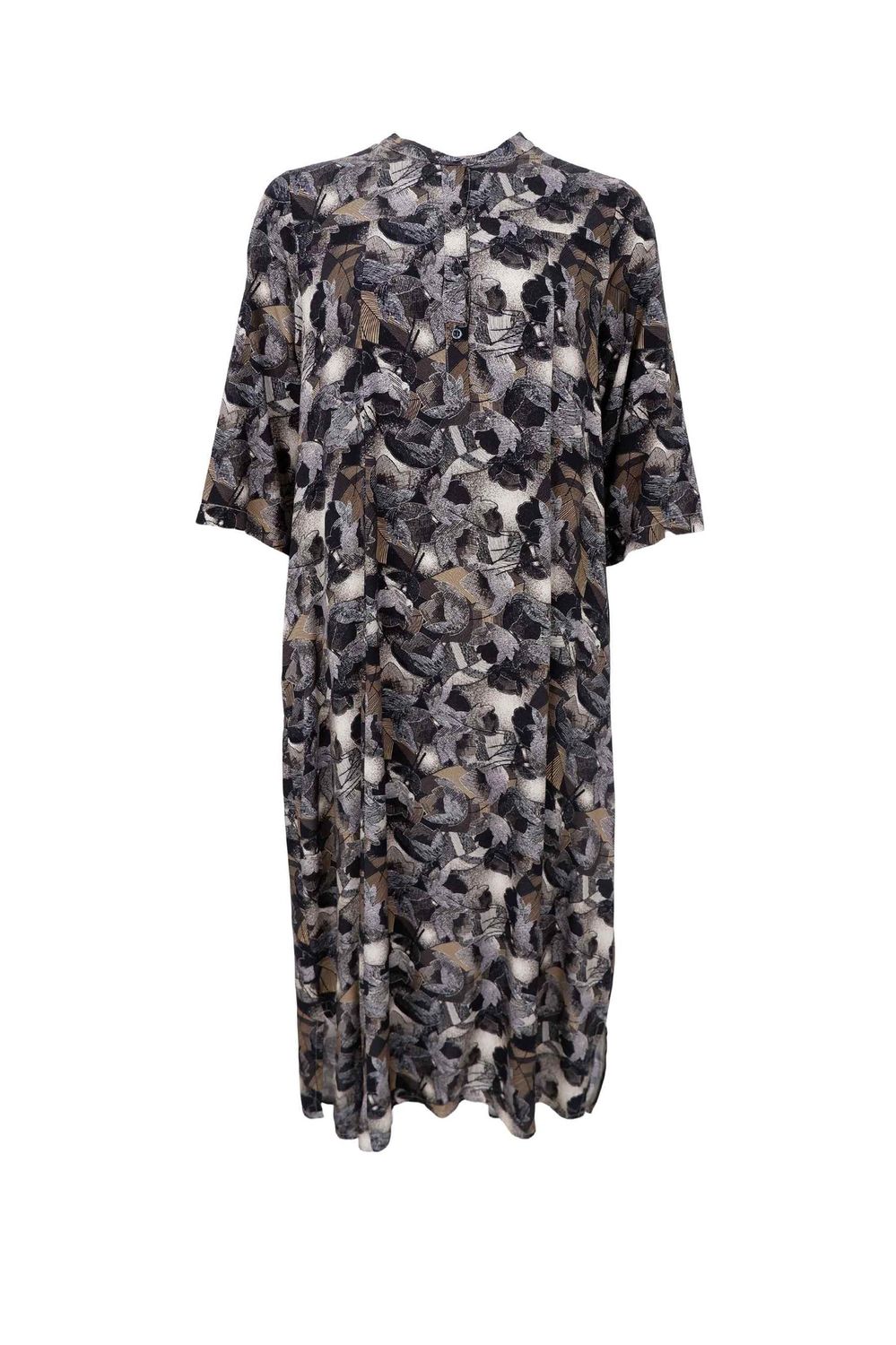 Kenna Shirt Dress, Colour: Fall Black, Size: S/M