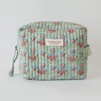 Duck Egg Posie Washbag