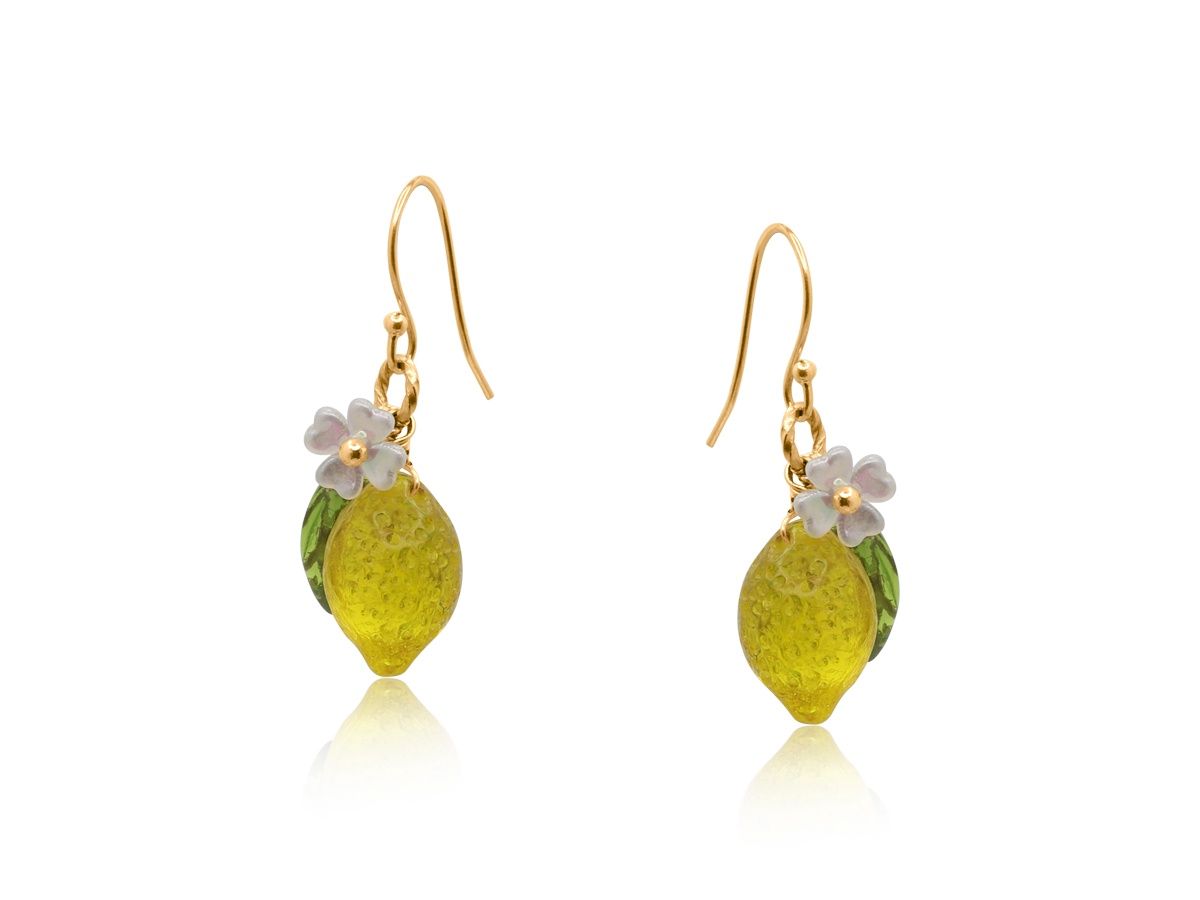 Santorini Lemon Earrings