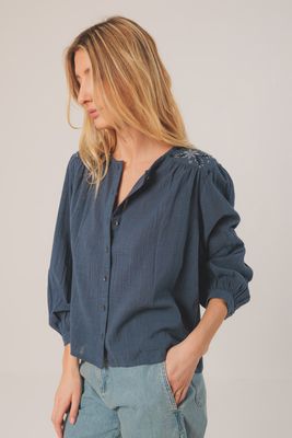 Indigo Blouse