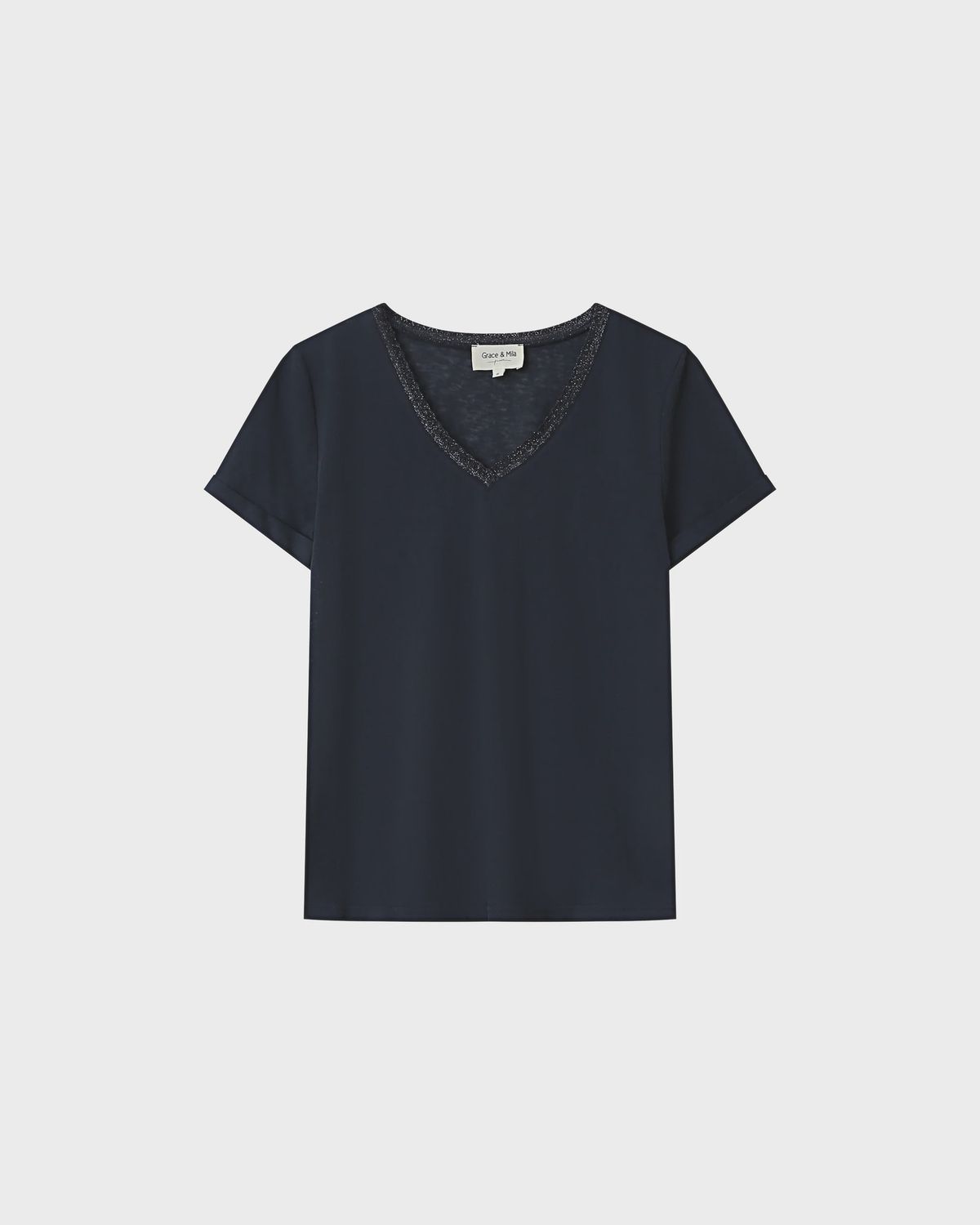 Space Top, Colour: Marine, Size: Small
