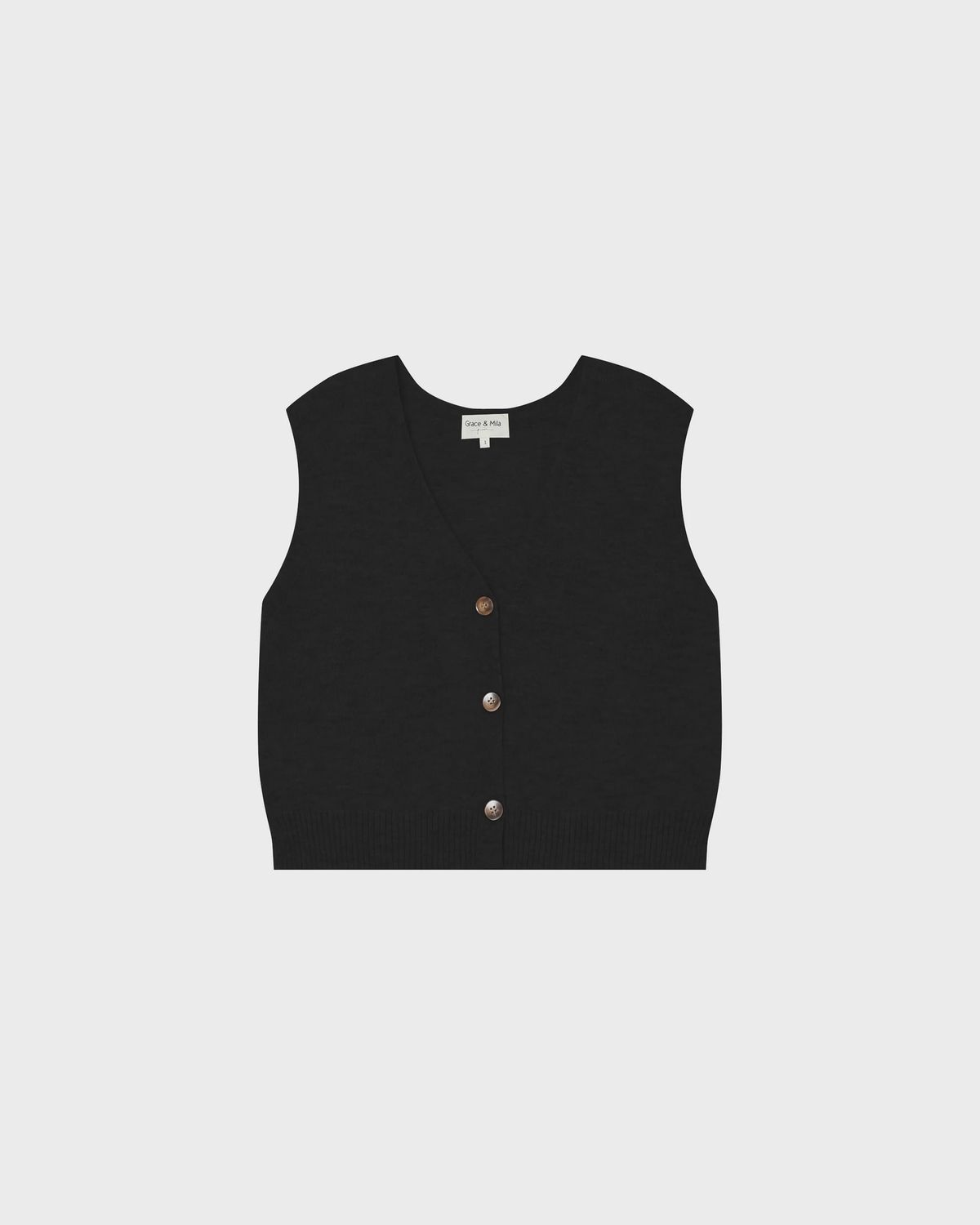 Santa Vest, Size: S/M, Colour: Chocolate