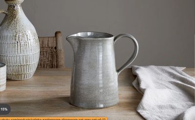 Valinha Large Grey Jug