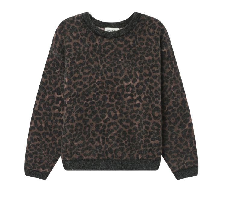 Santigold Top, Colour: Leopard, Size: S/M