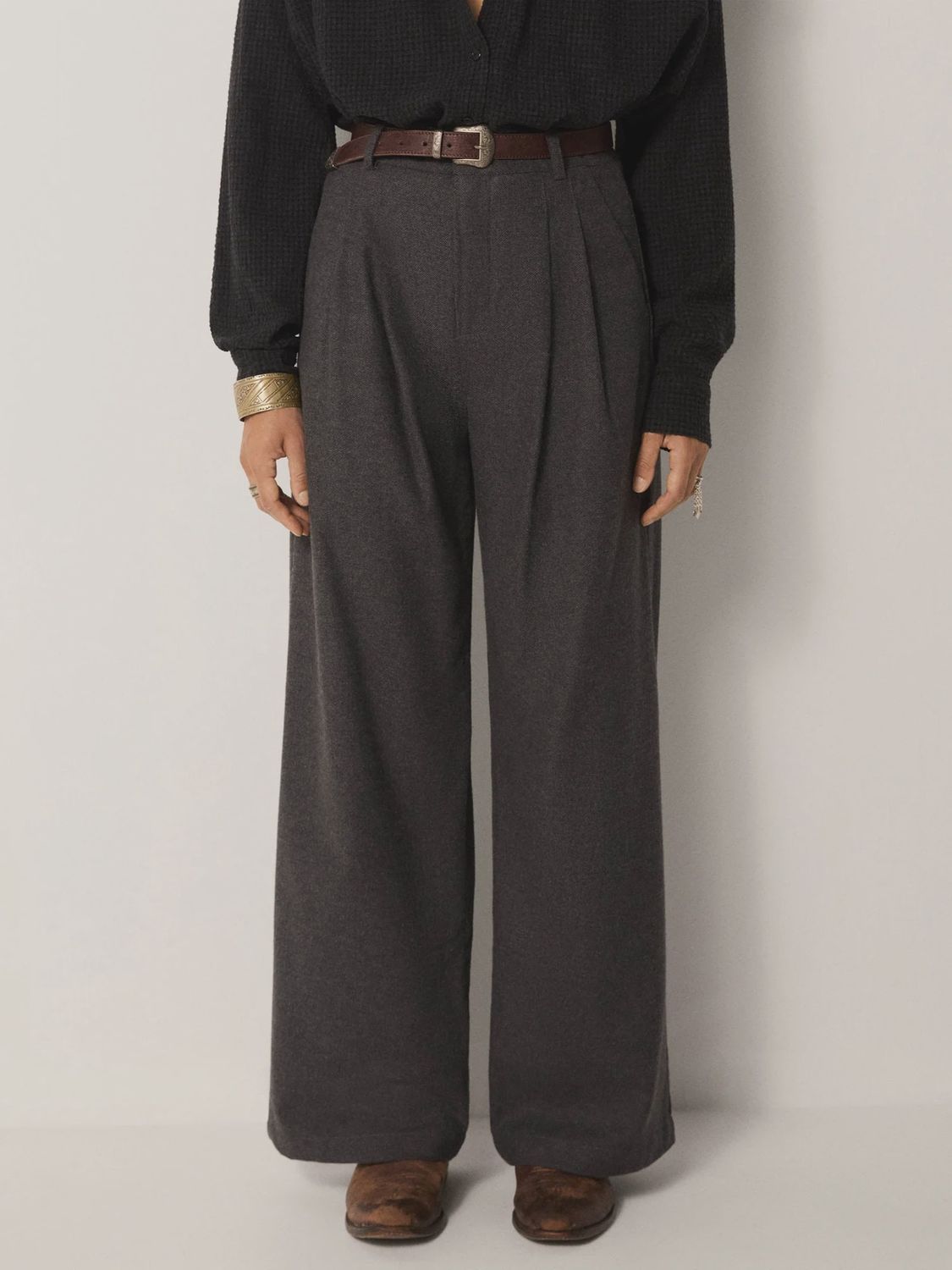 Charles Trousers, Size: Small, Colour: Onyx Black