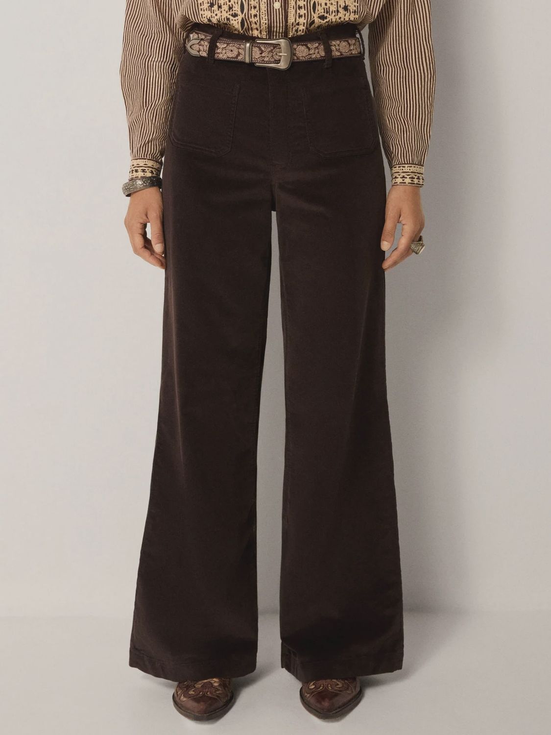 Romeo Trousers, Colour: Mud, Size: Small