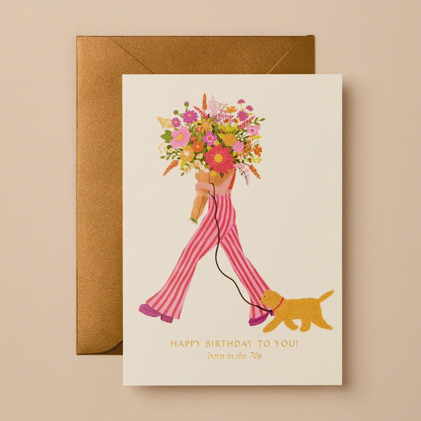Born In The 70s Card