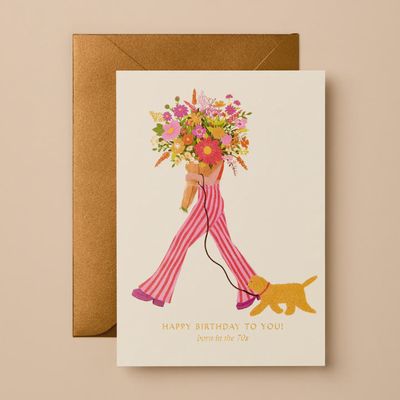 Born In The 70s Card