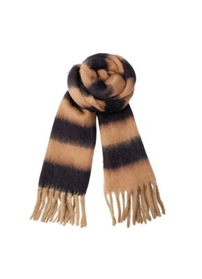 Dash Striped Winter Scarf