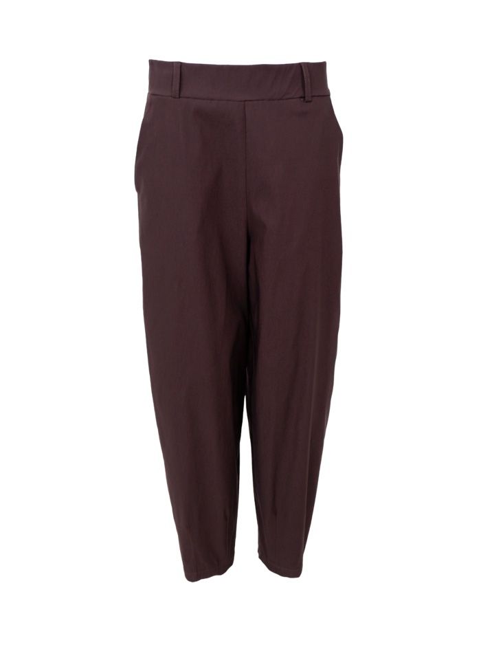 Beverly Barrel Pant, Colour: Coffee, Size: S/M