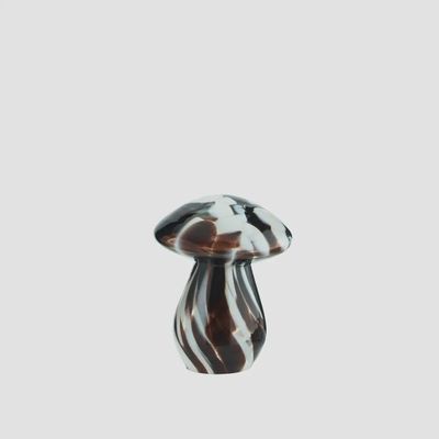 Brown Glass Mushroom