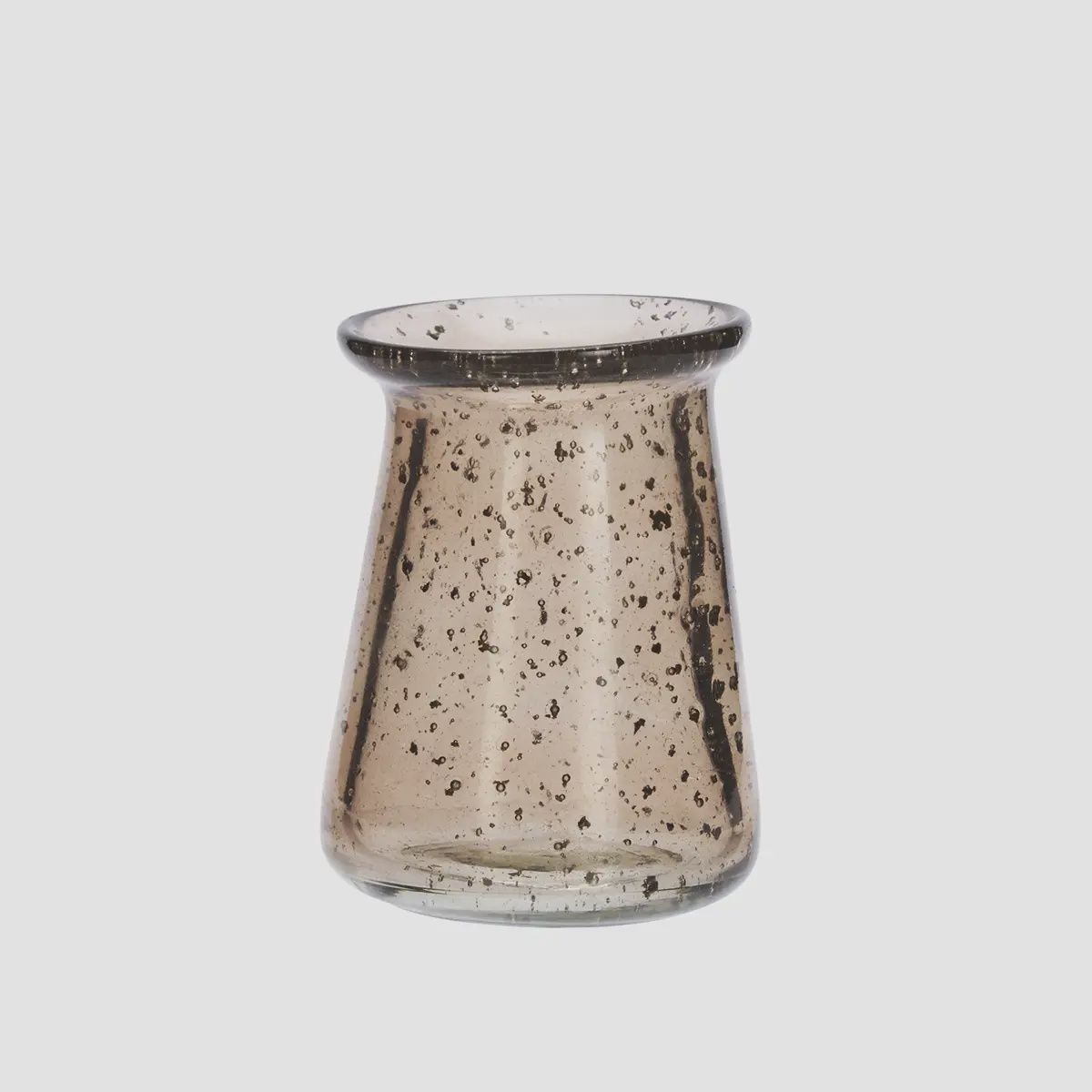 Brown Mini Glass Vase