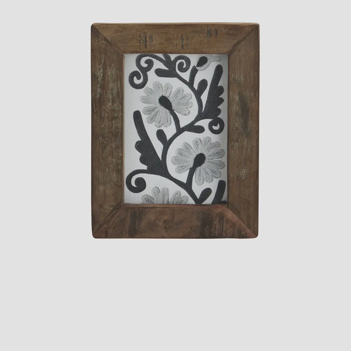 Recycled Wooden Photo Frame, Size: 19 x 23cm